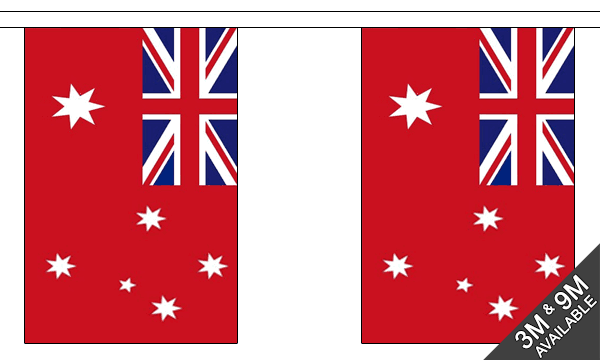 Australia Red Ensign Bunting